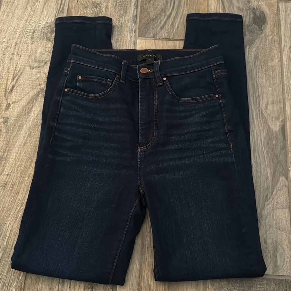 Ann Taylor High Rise Skinny Jeans